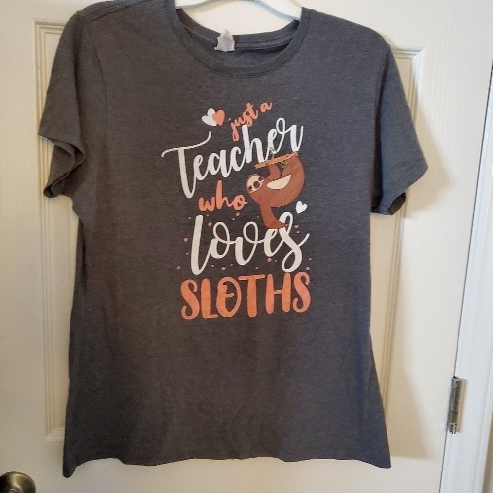 Teacher Sloth Shirt